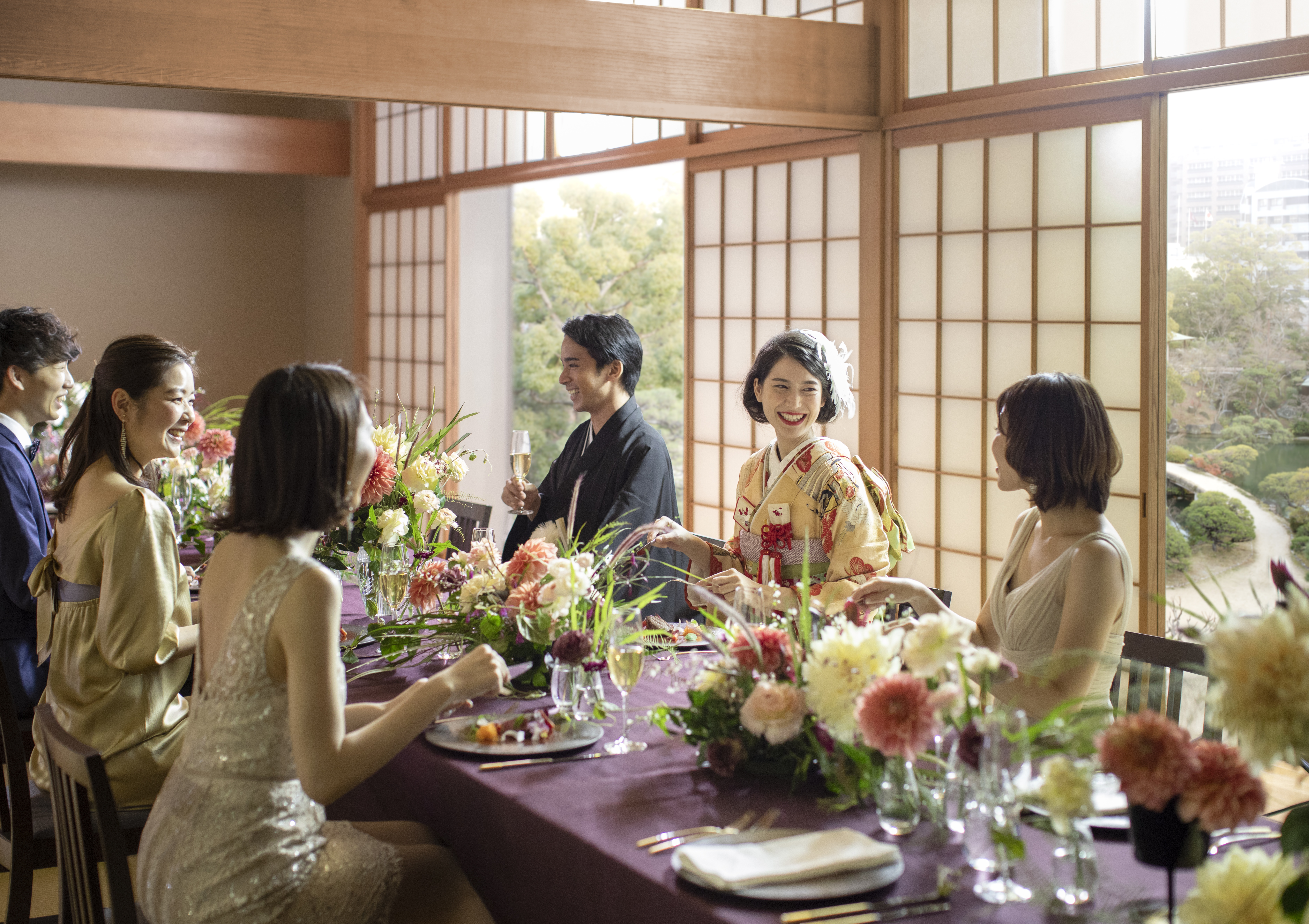 和室会食
