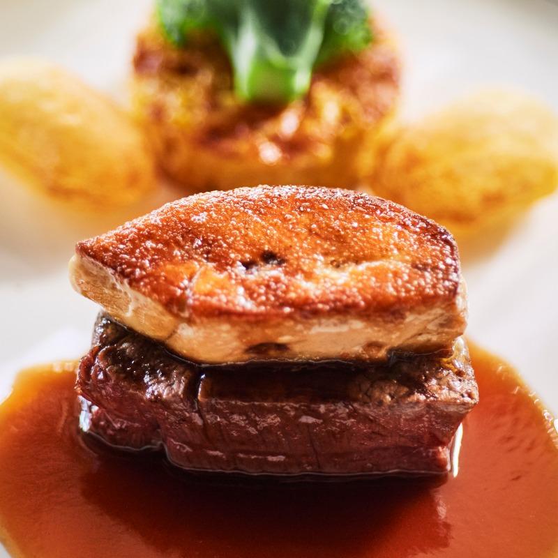 国産牛フィレ肉&フォアグラ無料試食つき