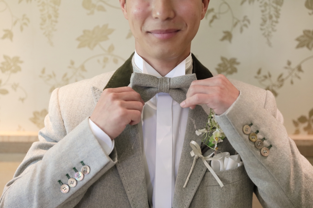 新郎必見！！オシャレな蝶ネクタイ5選