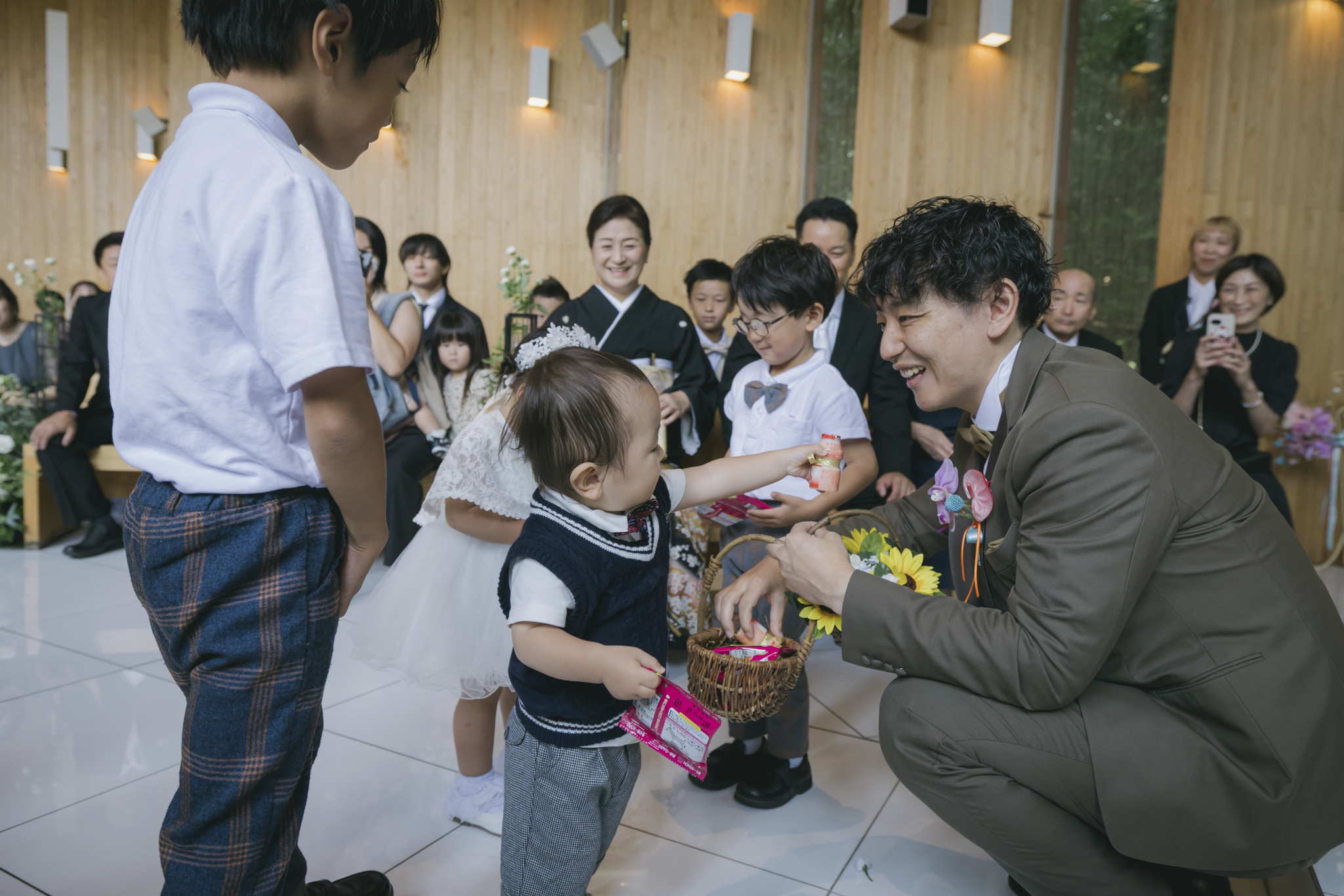 挙式　指輪のお届け