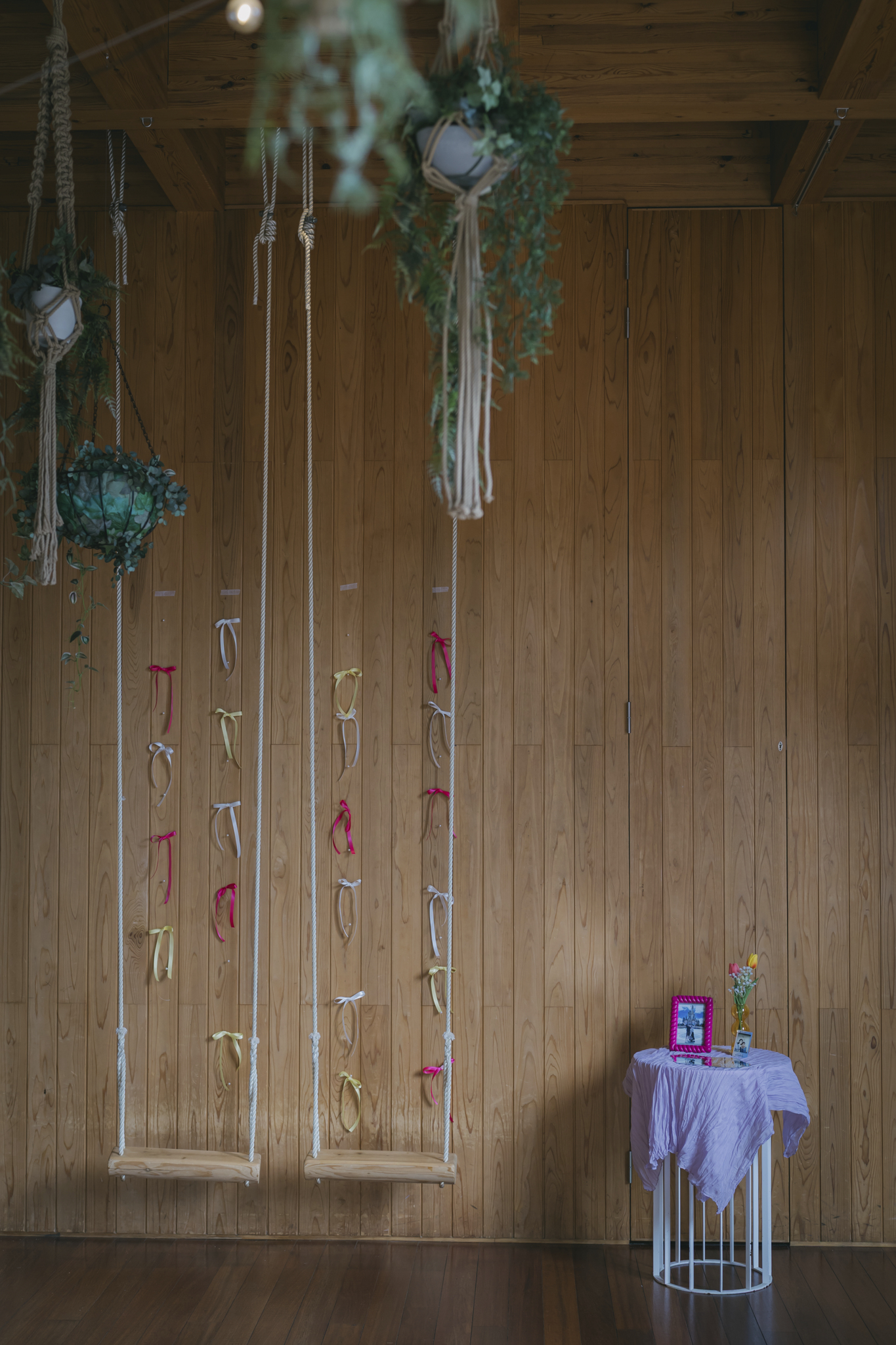 こもれびガーデン　ブランコ