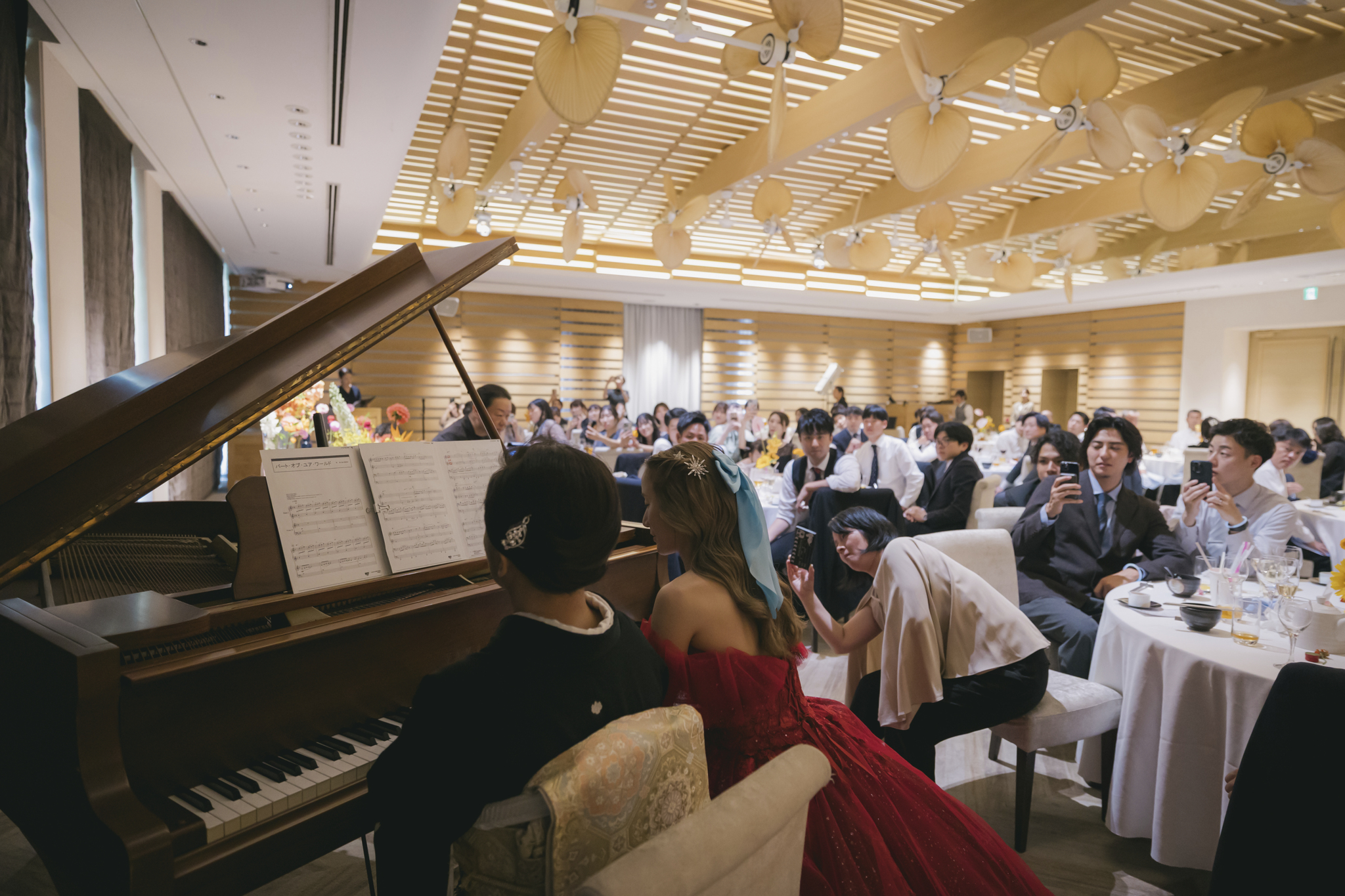 余興　ピアノ演奏