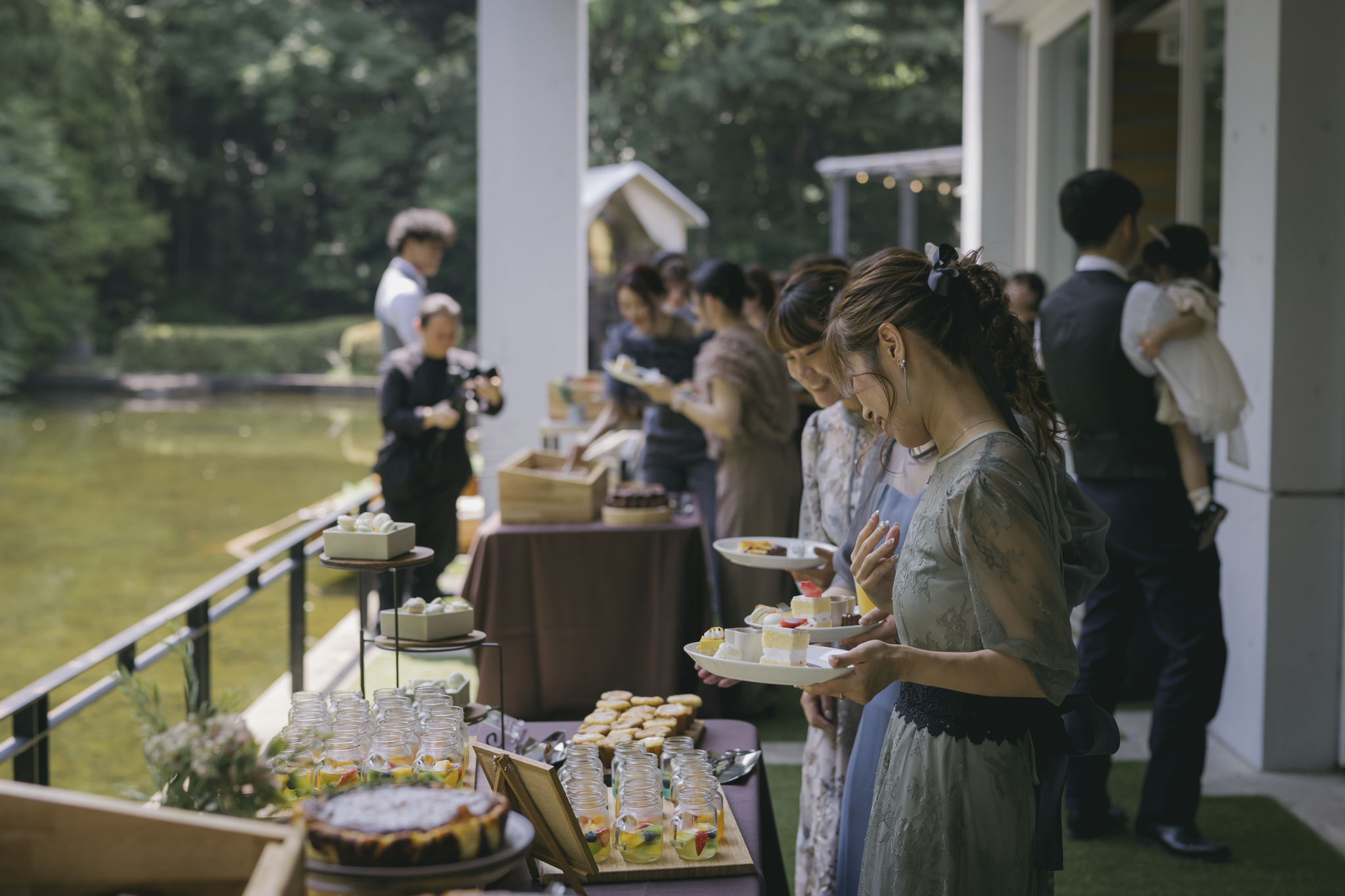 デザートビュッフェ