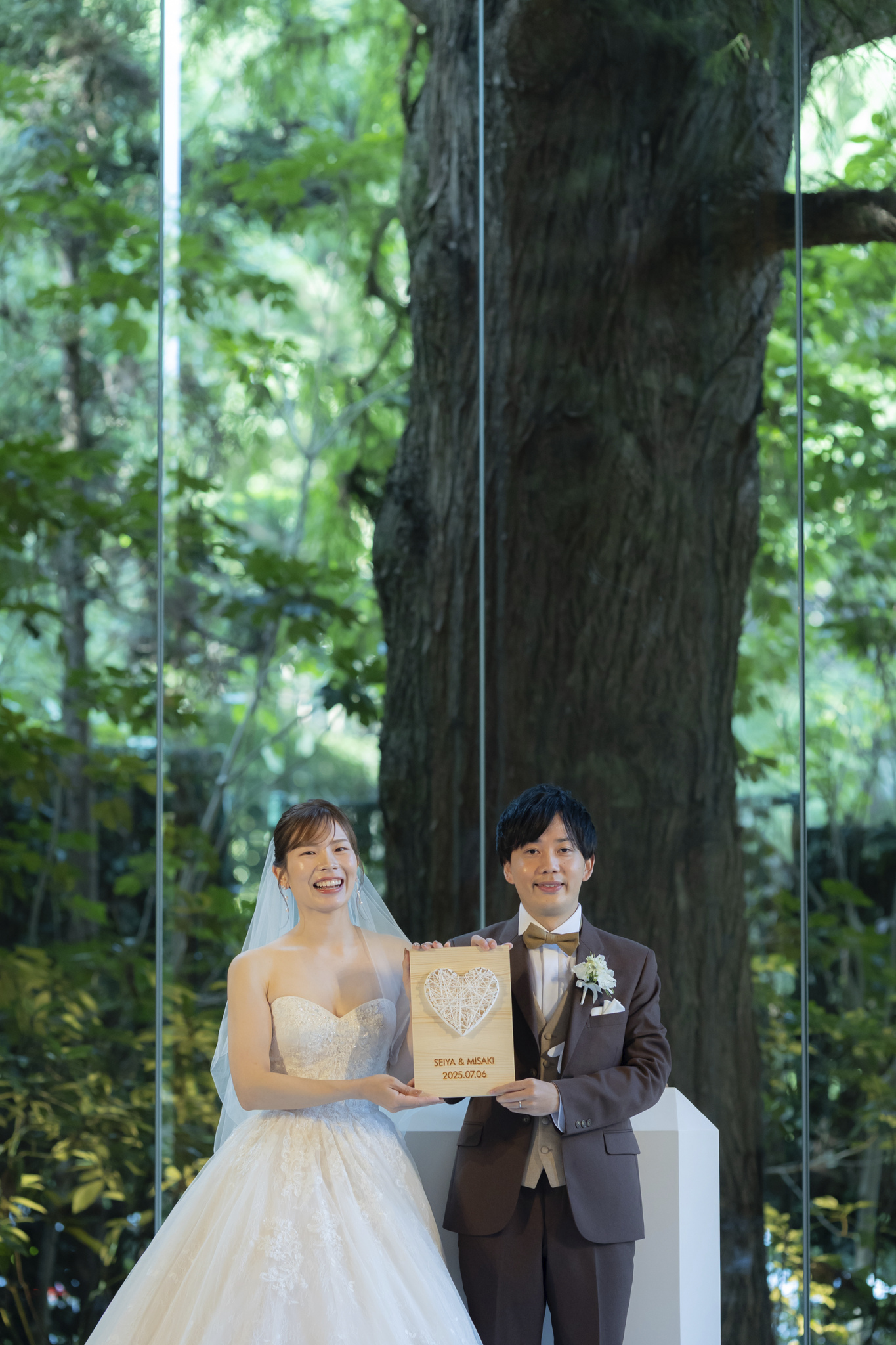 結婚証明書 披露