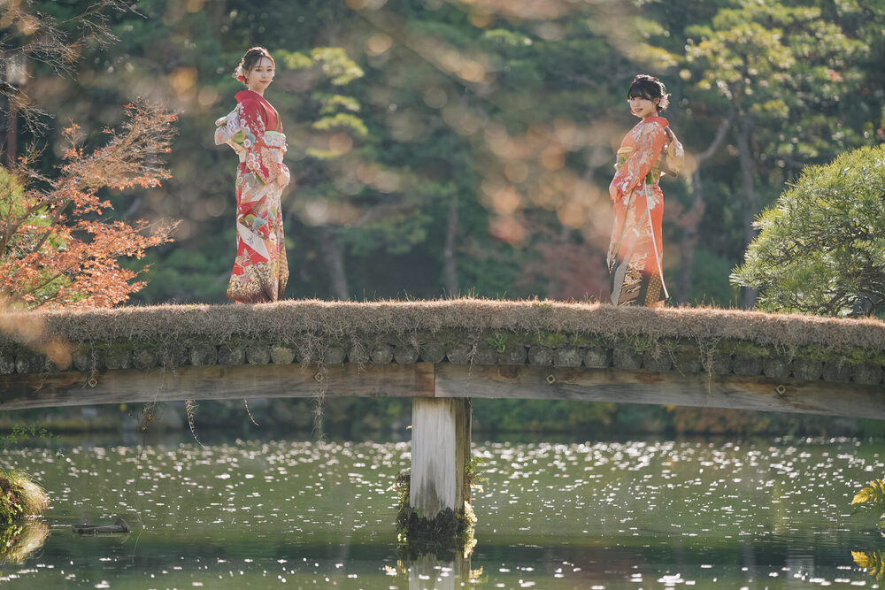 ママ振袖を美しく着こなす♡成人式前撮りレポート