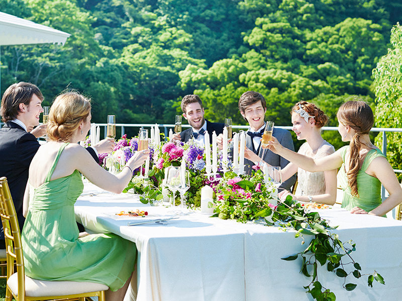 ご家族や親友たちとの挙式・会食プラン
