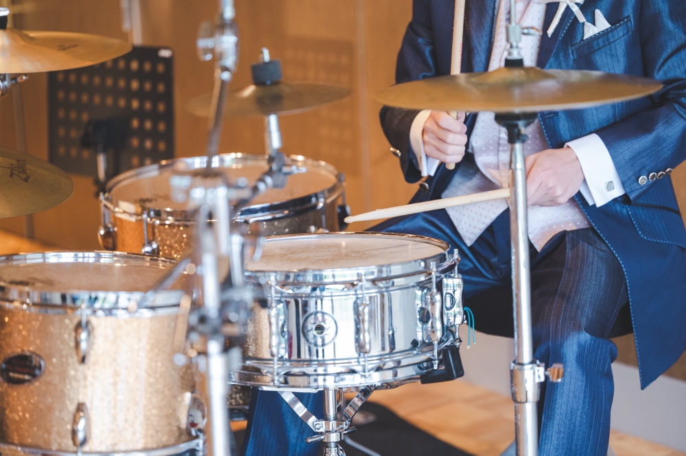 新郎様楽器演奏