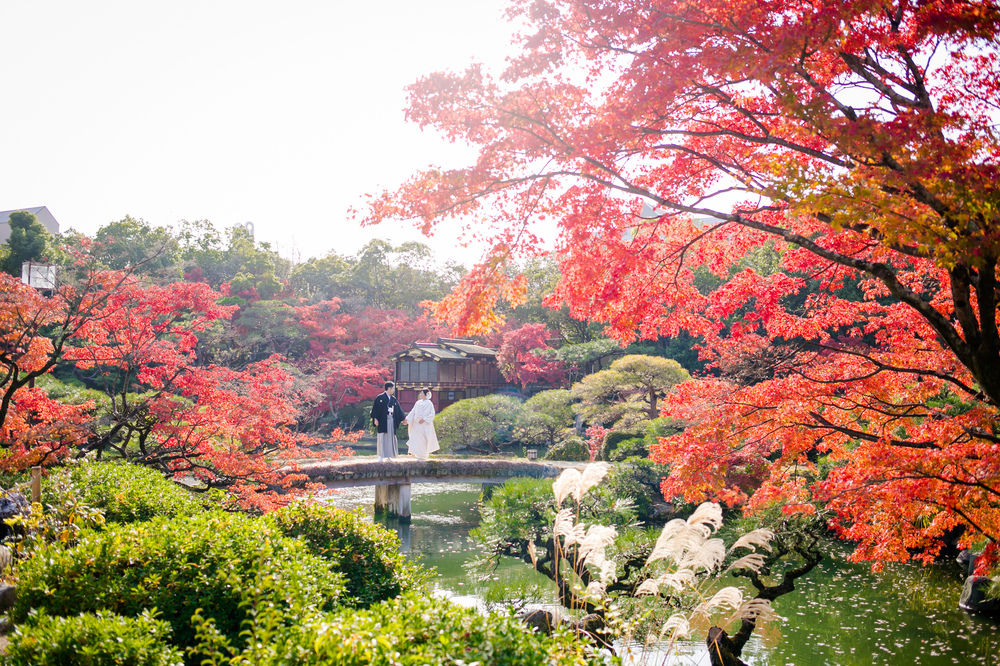 相楽園　紅葉